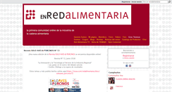 Desktop Screenshot of enredalimentaria.com